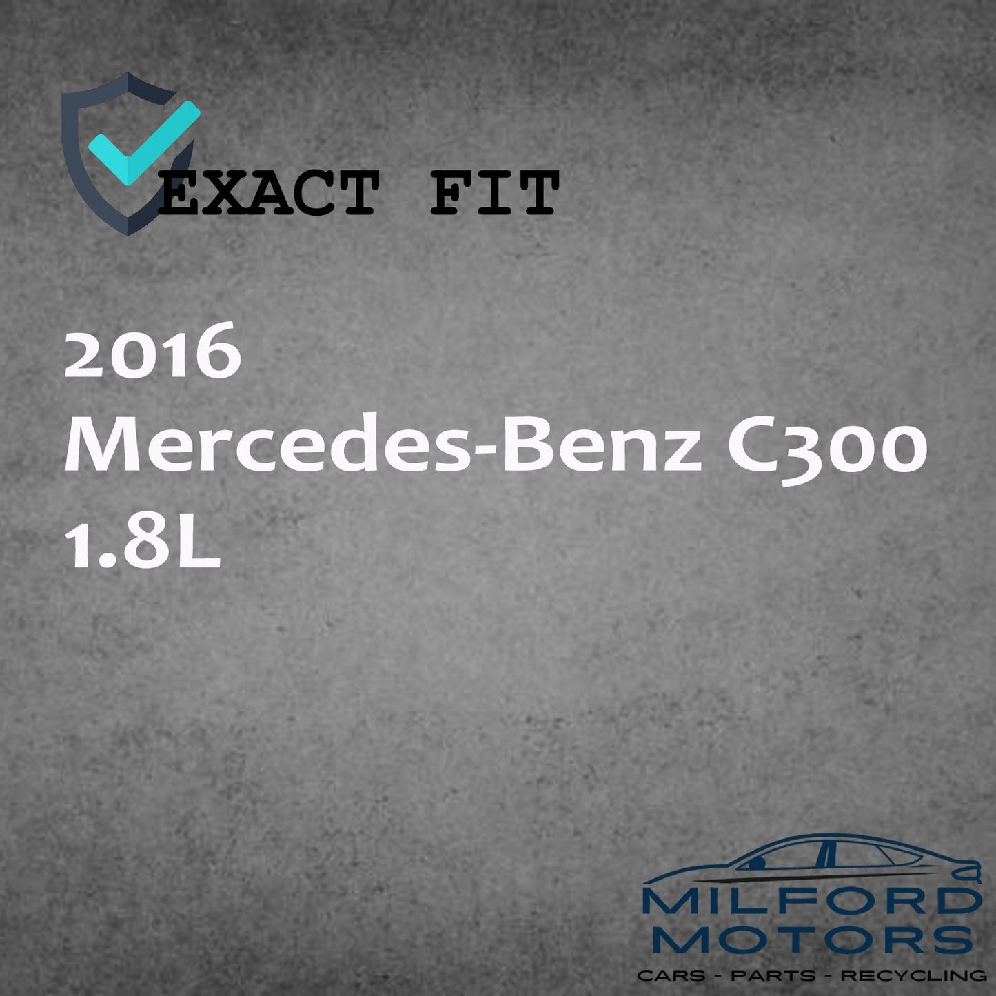 Chassis Rear Switching Control Module - Fits 2016 Mercedes-Benz C300 2.0L