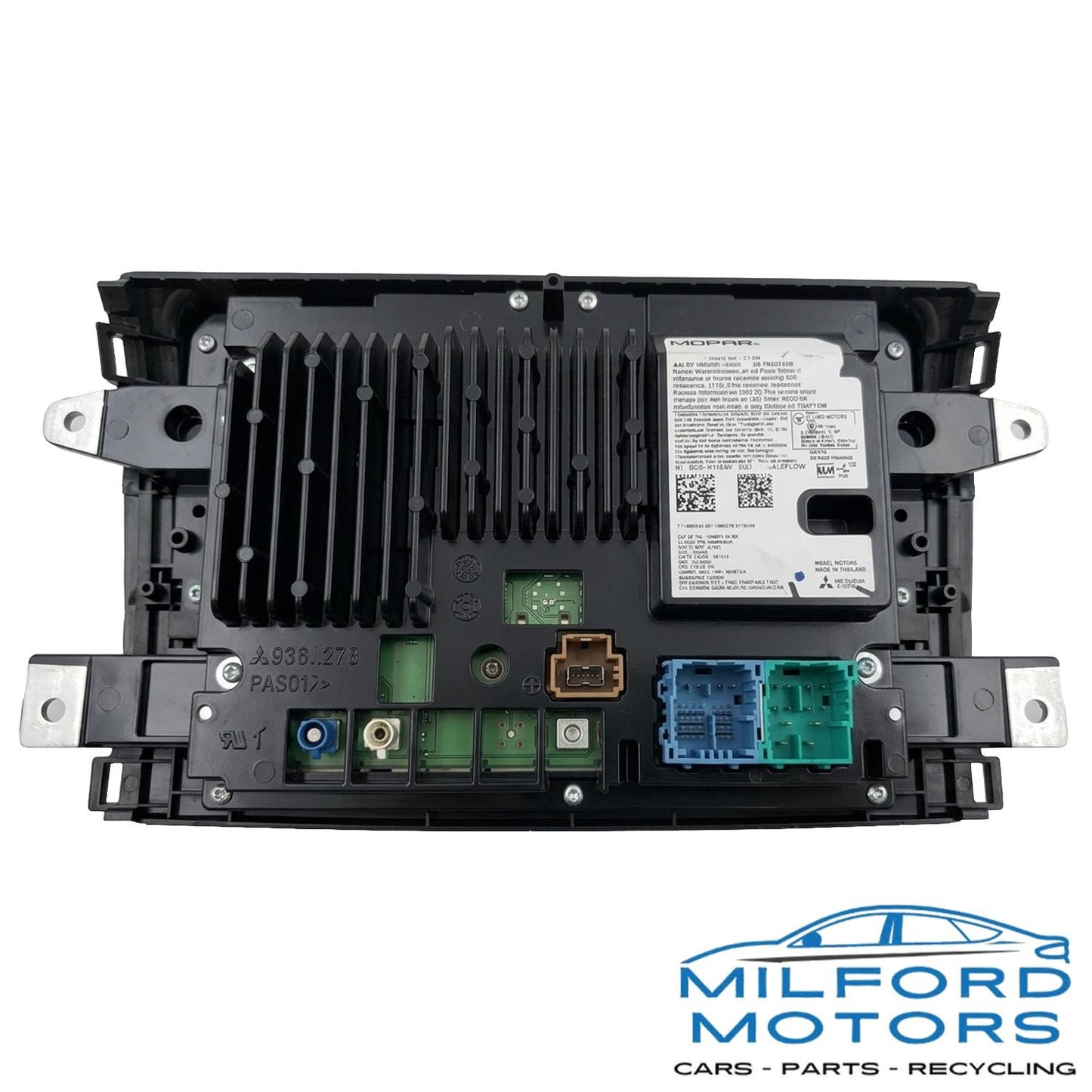 Audio Equipment Radio Display & Receiver Fits 22-24 Ram ProMaster 1500 2500 3500