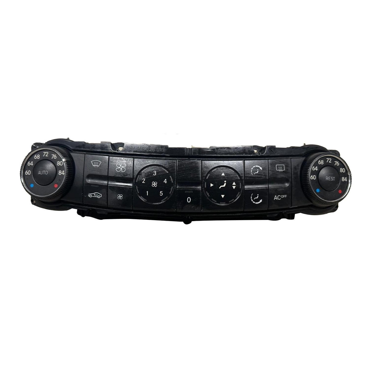 Black Automatic Temperature Control Fits 2003-2005 Mercedes-Benz E-Class 3.2L