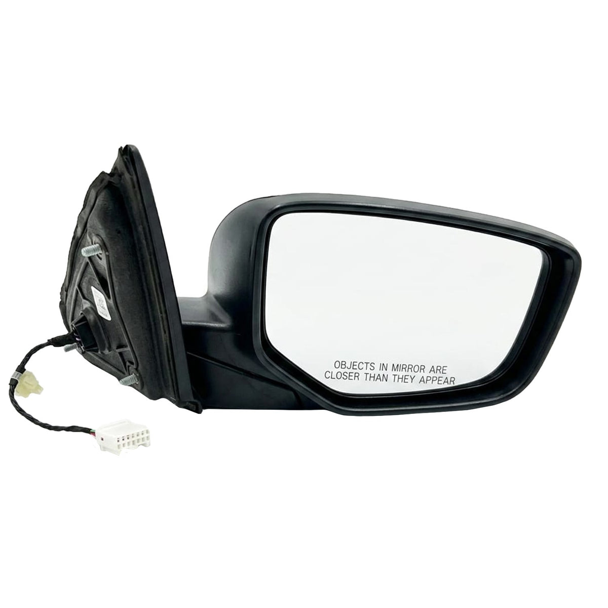 Passenger Side View Mirror (RED,R548P) Fits 2013-2017 Honda Accord Sedan 2.4L
