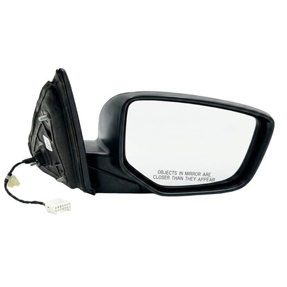 Passenger Side View Mirror (RED,R548P) Fits 2013-2017 Honda Accord Sedan 2.4L