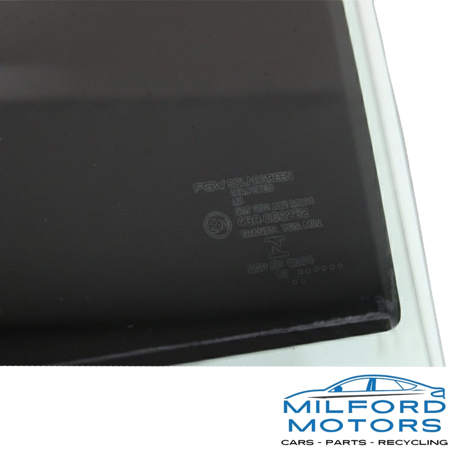 Rear Left Side Door Panel Window Glass - 2013 Honda Accord Coupe 2.4L