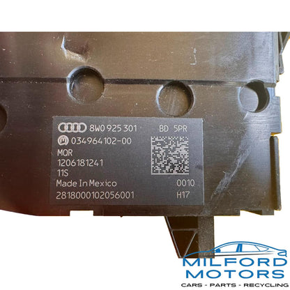 OEM Traction Parking Control Multi Switch Panel Fits 2018 Audi Q5 2.0L 8W0925301