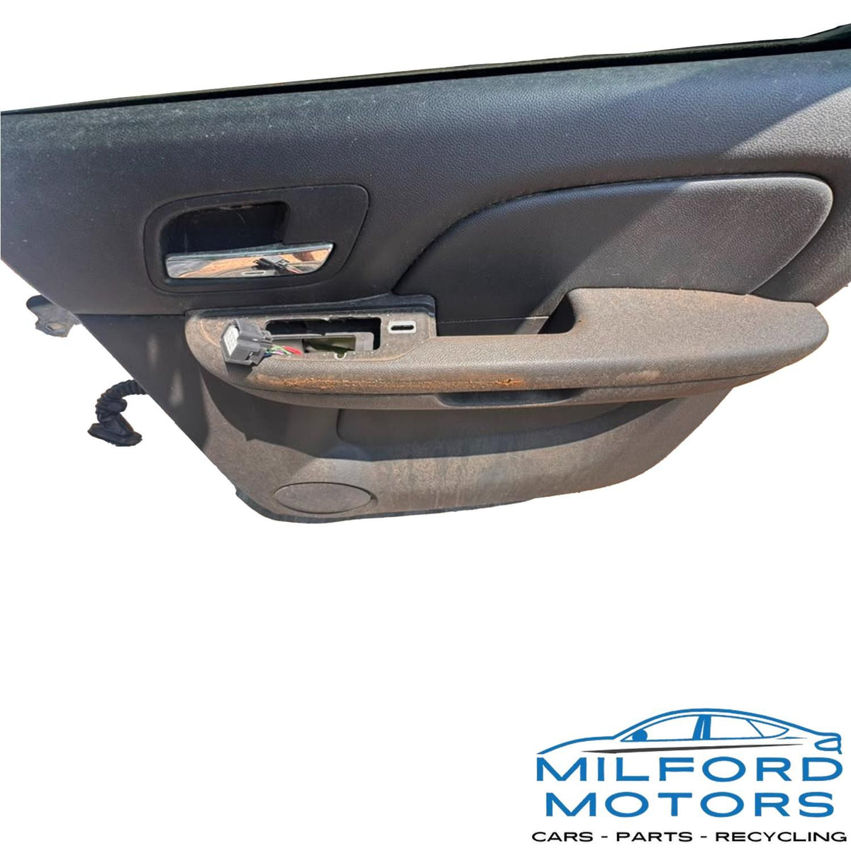 Passenger Rear Door Panel Black 41U Fits 07-2014 Avalanche Sierra 1500 2500 3500