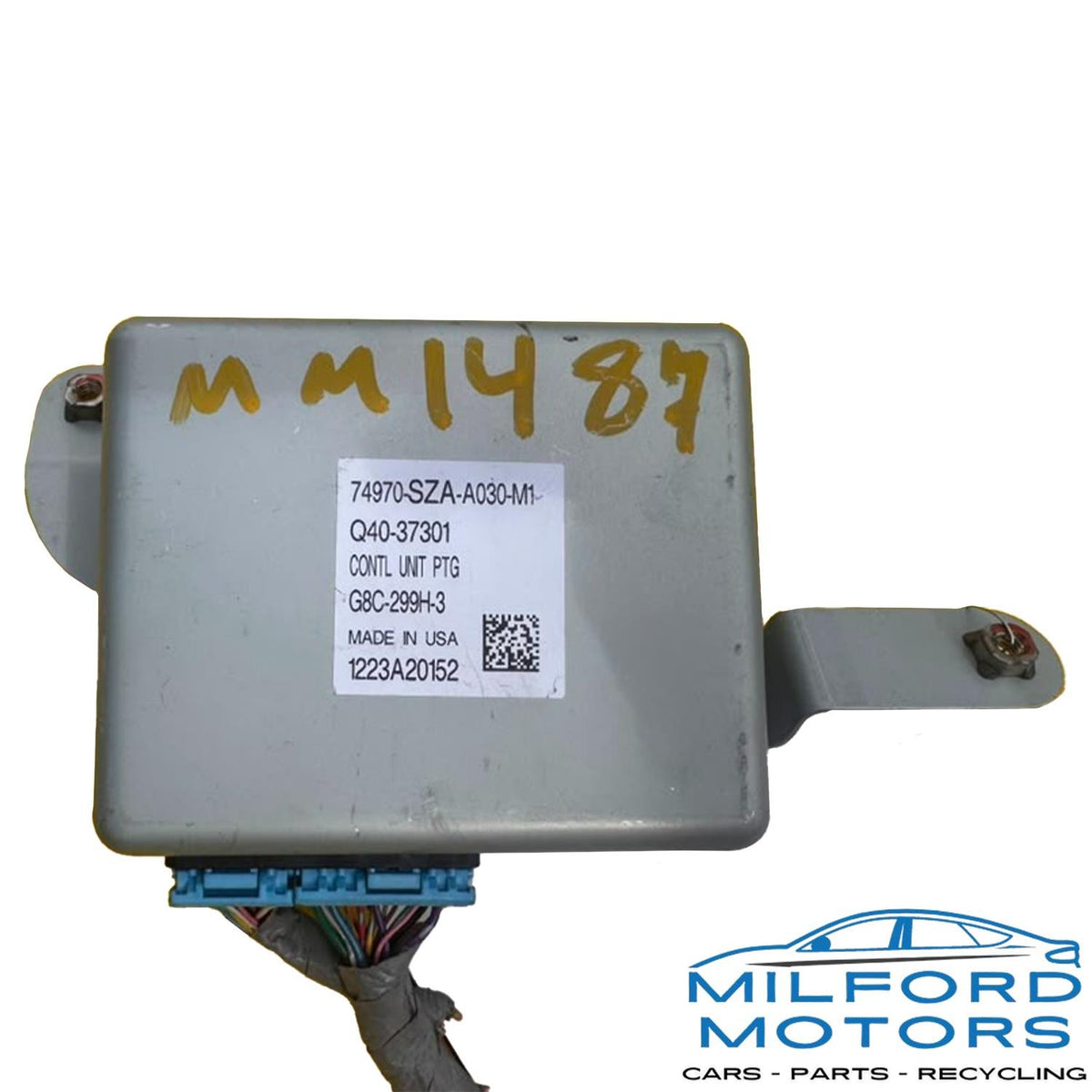 Chassis ECM Door Power Gate Control Fits 09-2015 Honda Pilot 3.5L 74970-SZA-A030