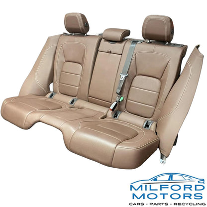 Rear Brown Leather Seats Fits 2017 Jaguar F-PACE S 3.0L