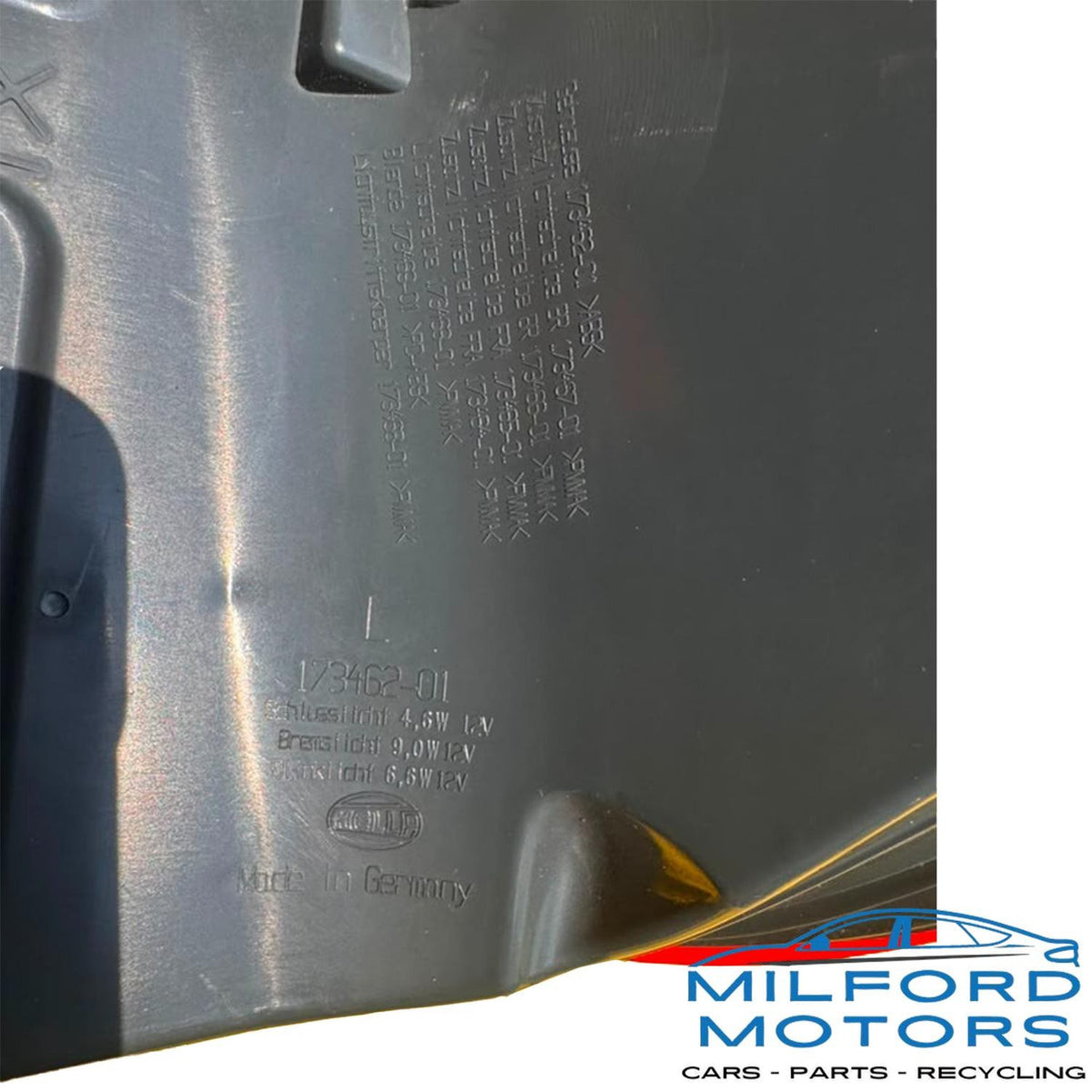 Left Side Taillight Lamp Quarter Panel Mounted Fits 11-13 BMW 528i 550i M5 3.0L