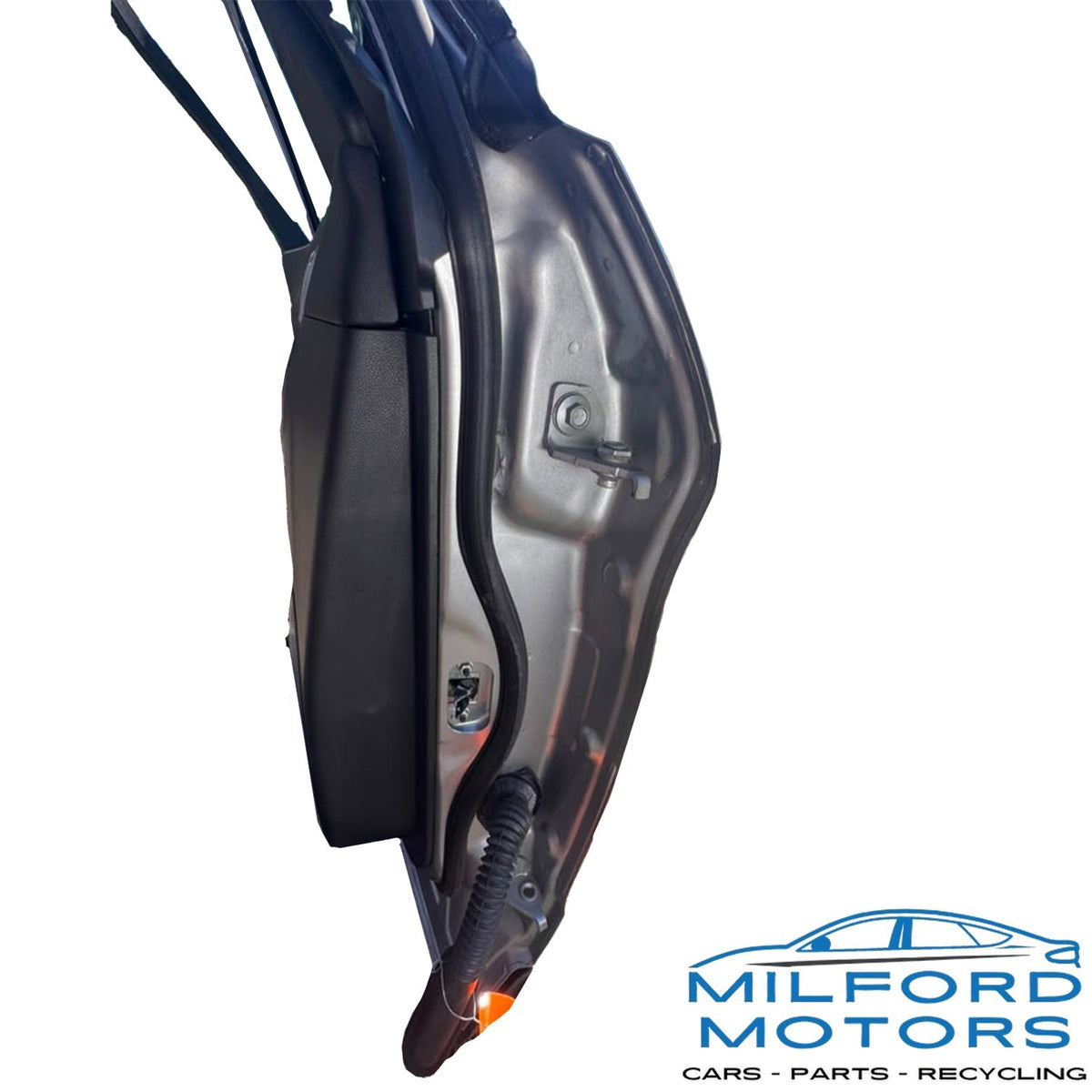 2020-2025 Ford Explorer Left Front Driver Door Complete Silver OEM No Mirror JS