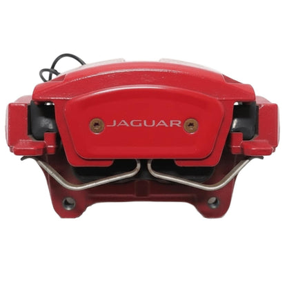 Driver Caliper Front w/ Painted in Red Fits 2017 Jaguar F-PACE S 3.0L