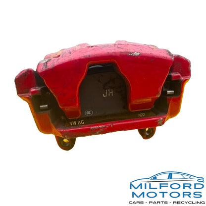 Driver Left Caliper Front Red Opt 2MV Fits 2018-2024 Audi S4 S5 Hatchback 3.0L