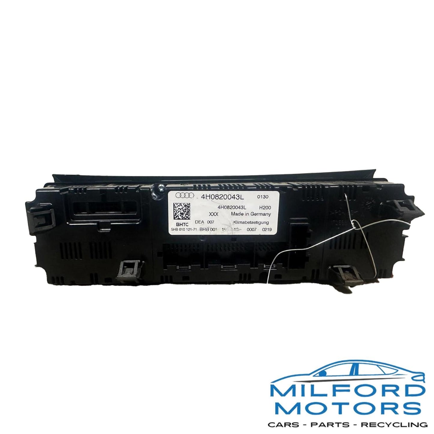 OEM Black Automatic Temperature Control Fits 2011-2014 AUDI A8 S8