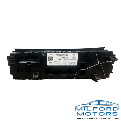 OEM Black Automatic Temperature Control Fits 2011-2014 AUDI A8 S8