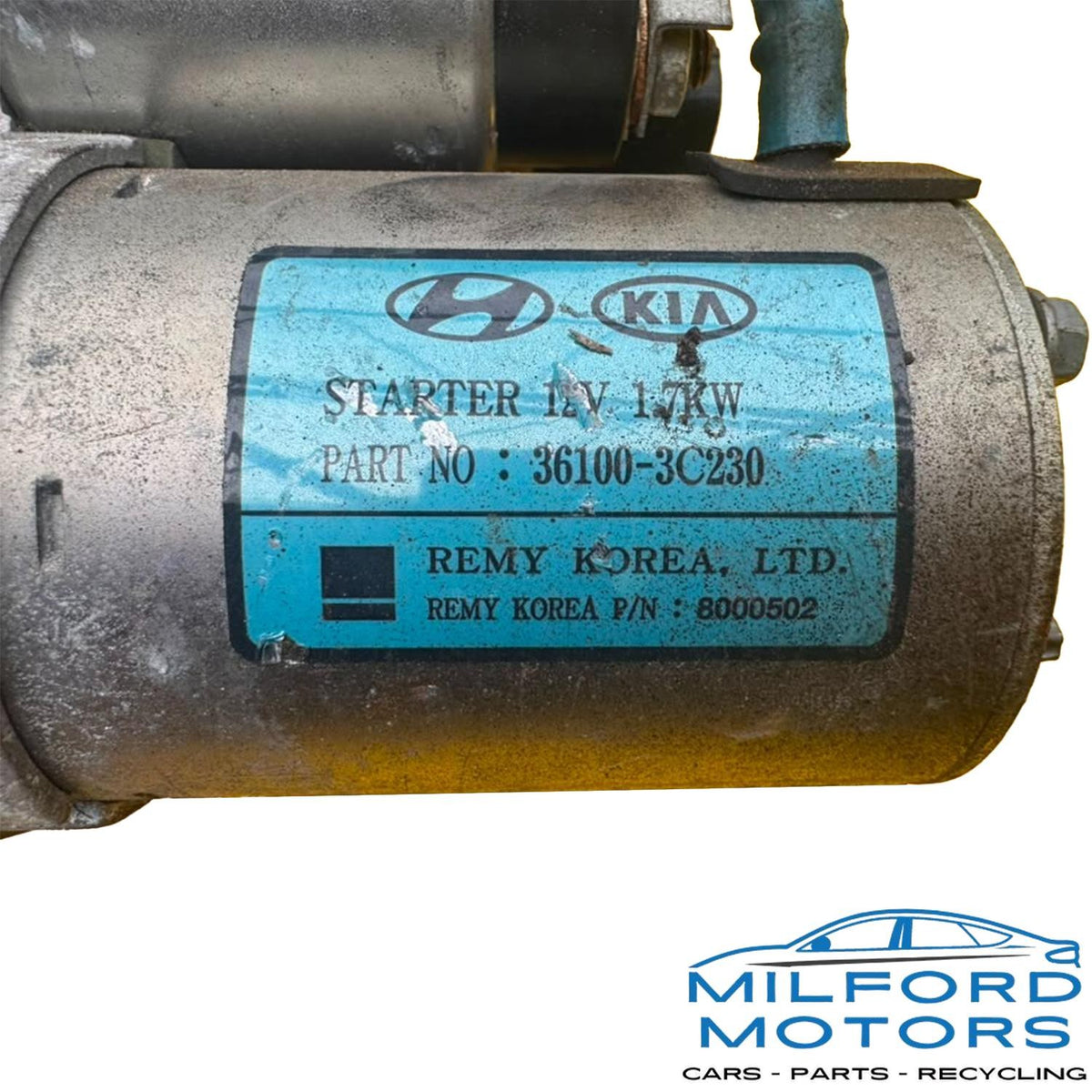 OEM Starter Motor (AT) Fits 2013-2016 Hyundai Genesis Coupe 3.8L