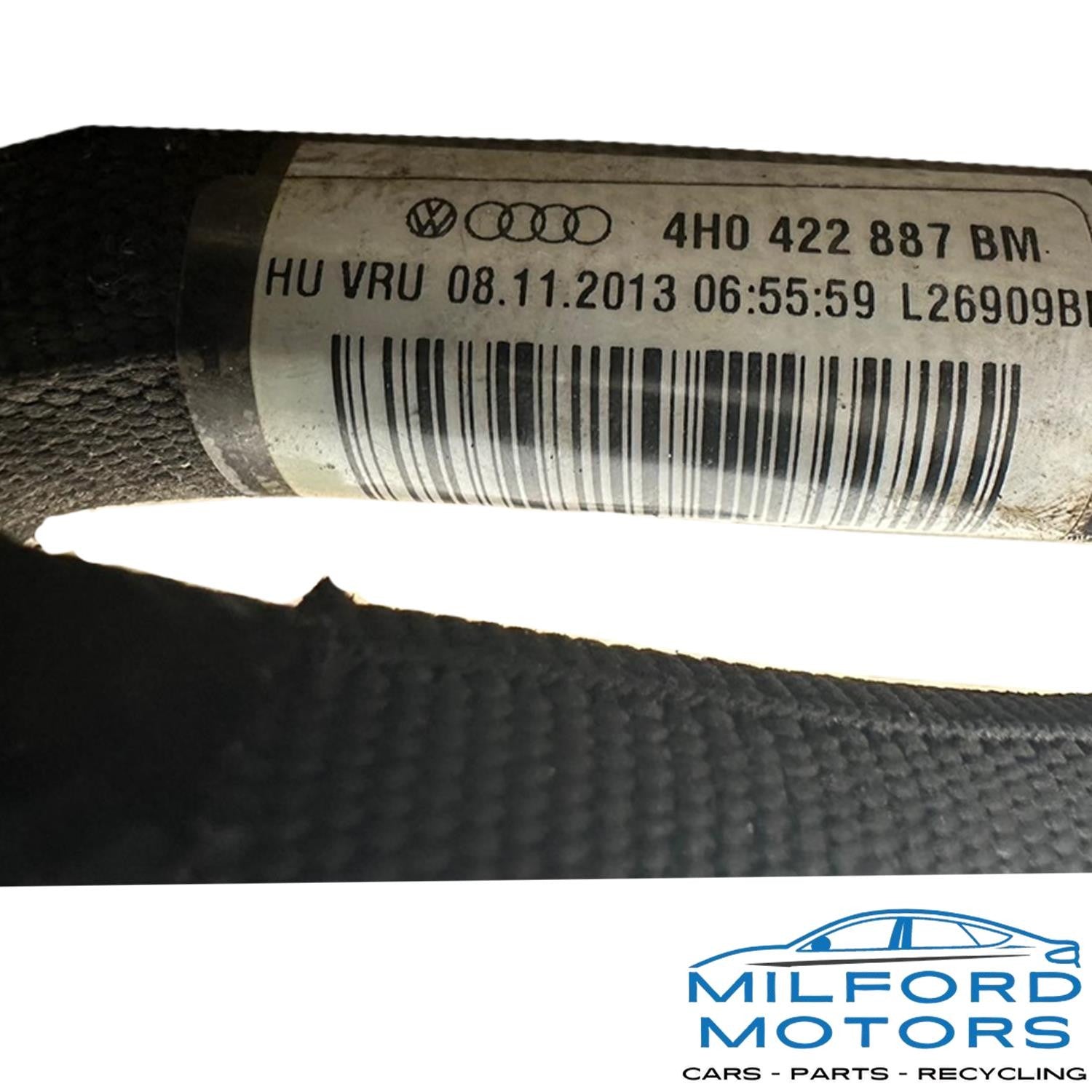 Power Steering Reservoir Fits 2014 Audi S8 4.0L 4H0422887BM