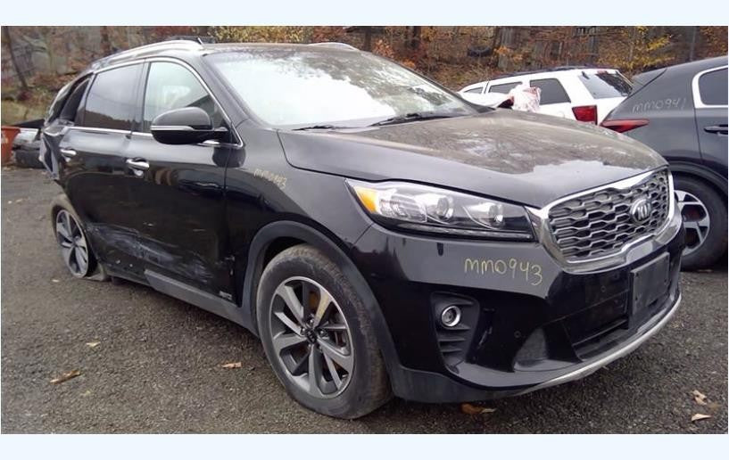 Passenger Front Door Electric Black Textured Fits 2016-2020 KIA Sorento 3.3L