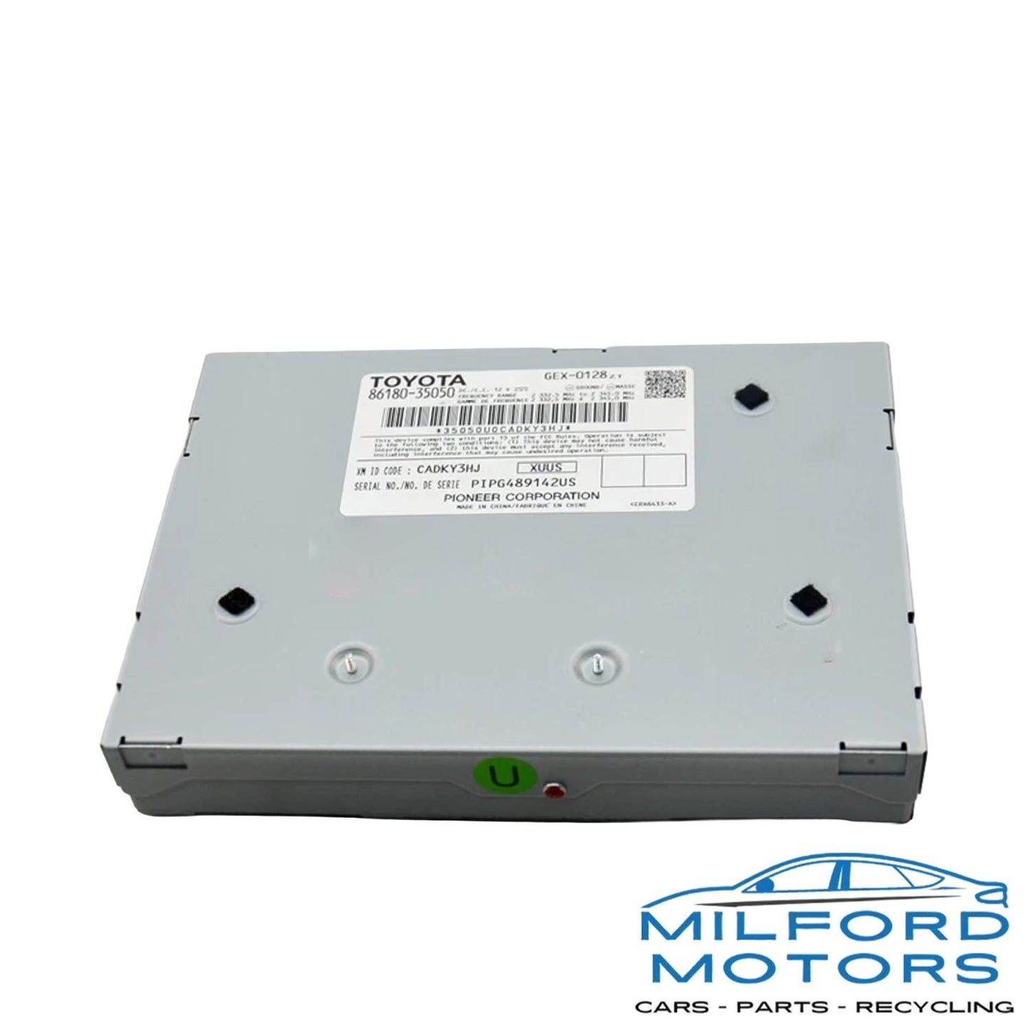 Satellite Radio Receiver Module Fits 2017 Toyota Mirai Sedan 86180-35050