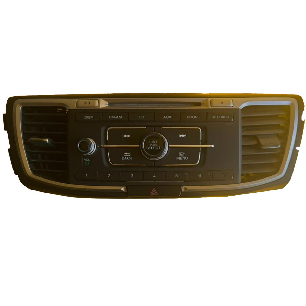 OEM Radio Audio Receiver & Panel Fits 2013-2015 Honda Accord LX 2.4L 39100T2AA32
