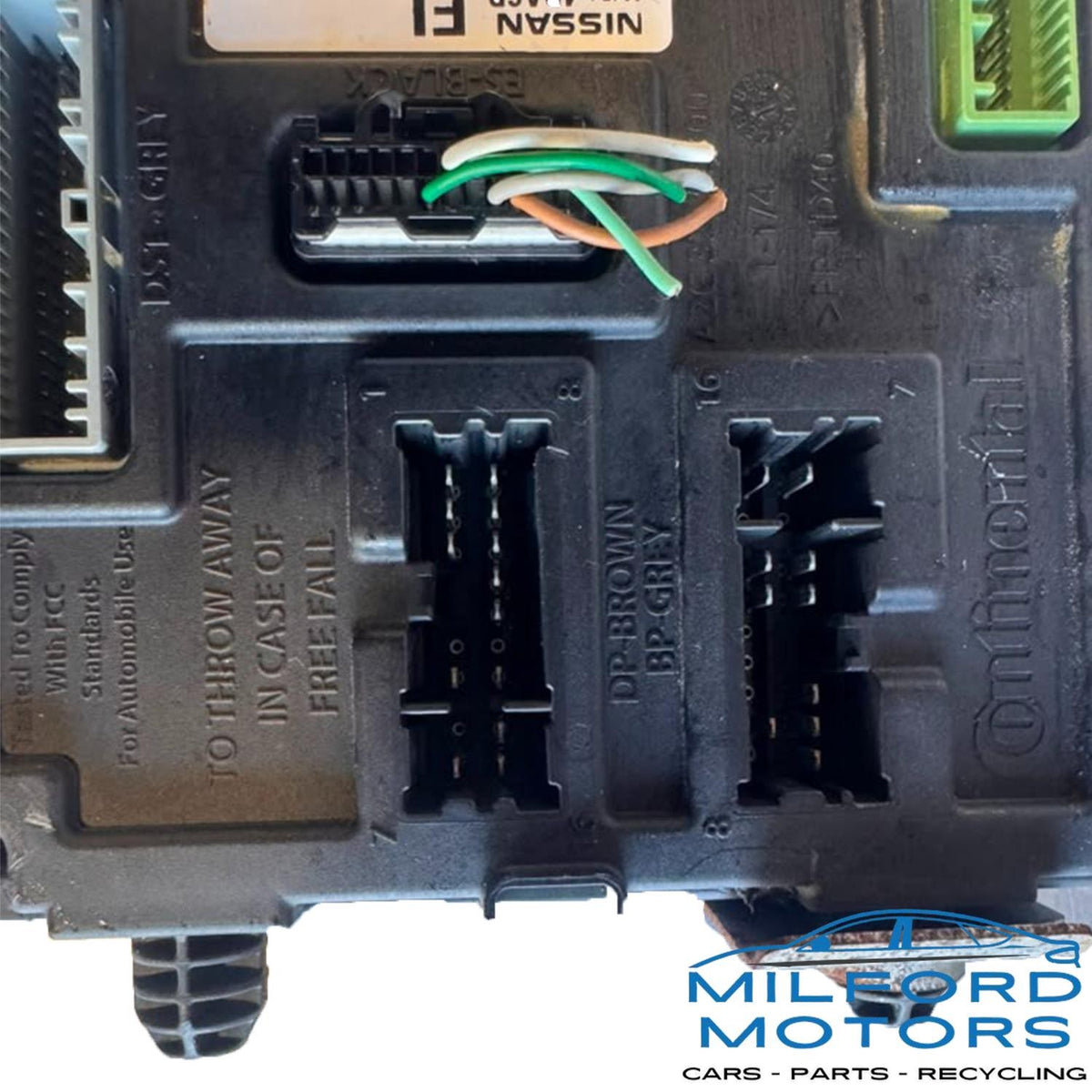 Chassis Body Control Module Fits 2017-2018 Nissan Rogue Qashqai 2.5L 284B14BA6B