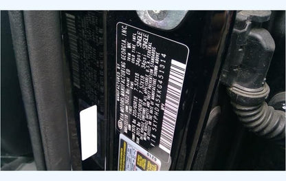 Passenger Front Door Electric Black Textured Fits 2016-2020 KIA Sorento 3.3L