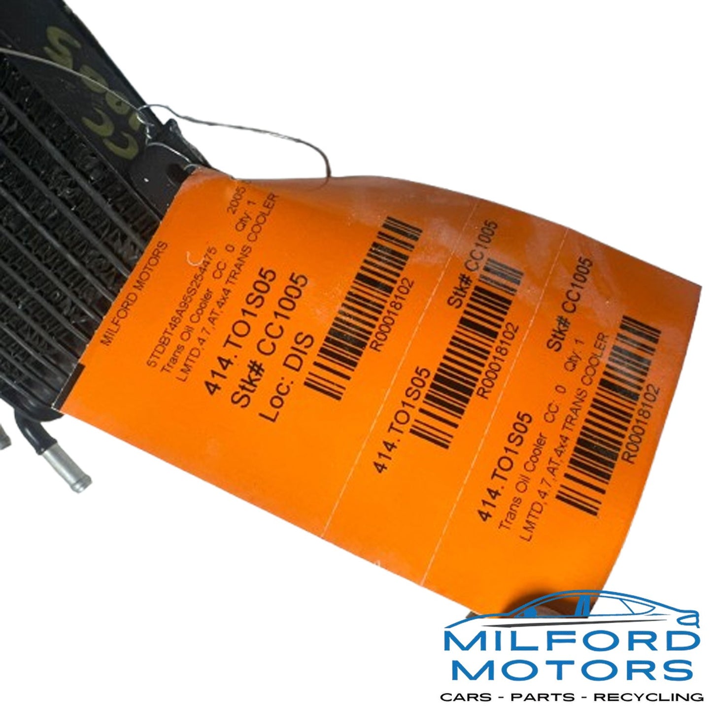 Used Automatic Transmission Oil Cooler - 2005 Toyota Sequoia Limited 4.7L