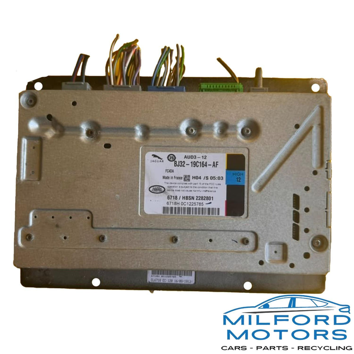 Radio Audio Amplifier 600 Watt Fits 12-17 Range Rover Evoque XF XJ BJ3219C164AF