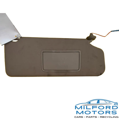 OEM Passenger Side Sun Visor Illuminated Fits 09-2015 Honda Pilot EX-L SUV 3.5L