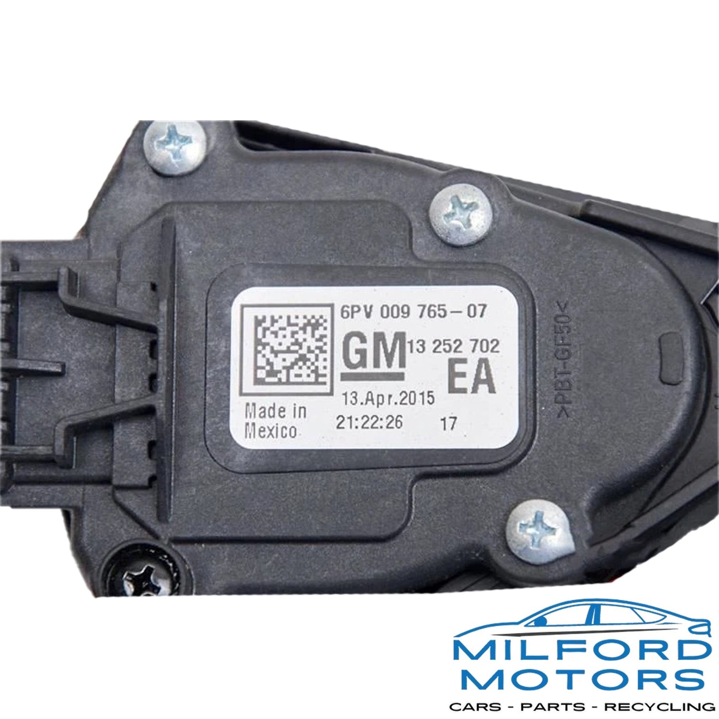 Electronic Accelerator Pedal - 2016 Chevrolet Cruze LT Auto Sedan 1.4L 13252702