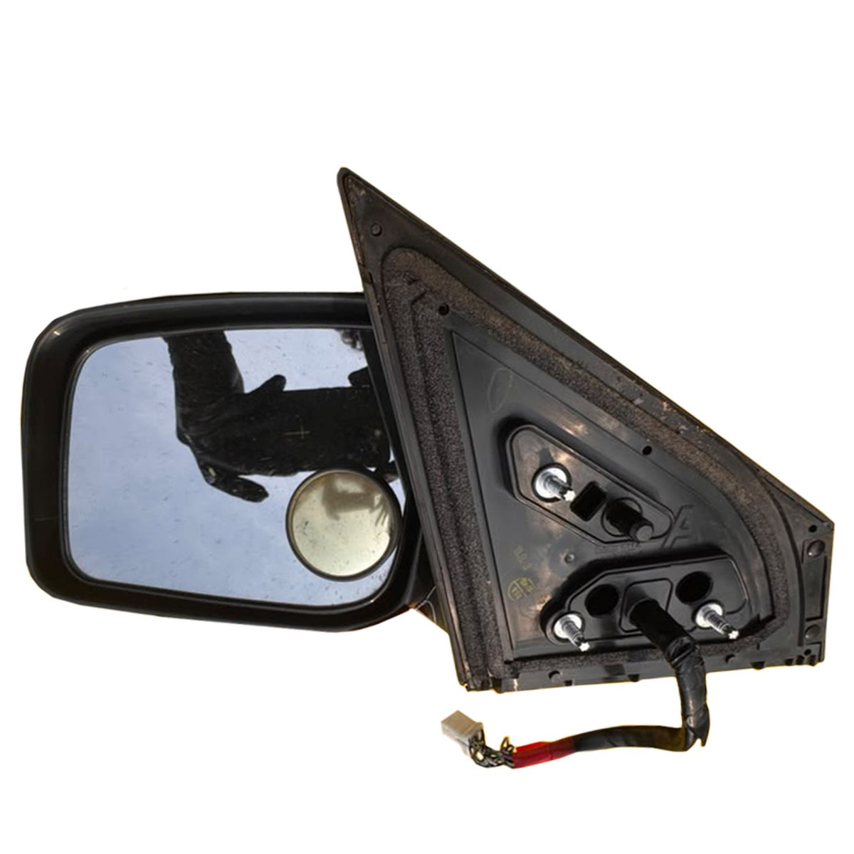 OEM Left/Driver Side View Mirror Power Red NAH Fits 2008-2015 Nissan Rogue 2.5L