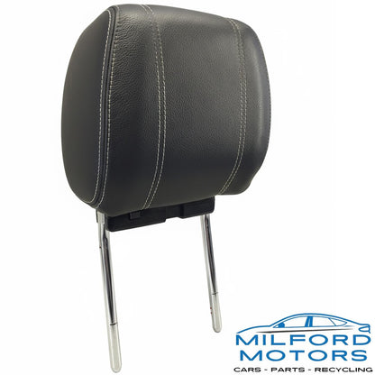 Black Leather Front LH Seat Headrest Fits 2019 Land Rover Range Rover Velar 2.0L