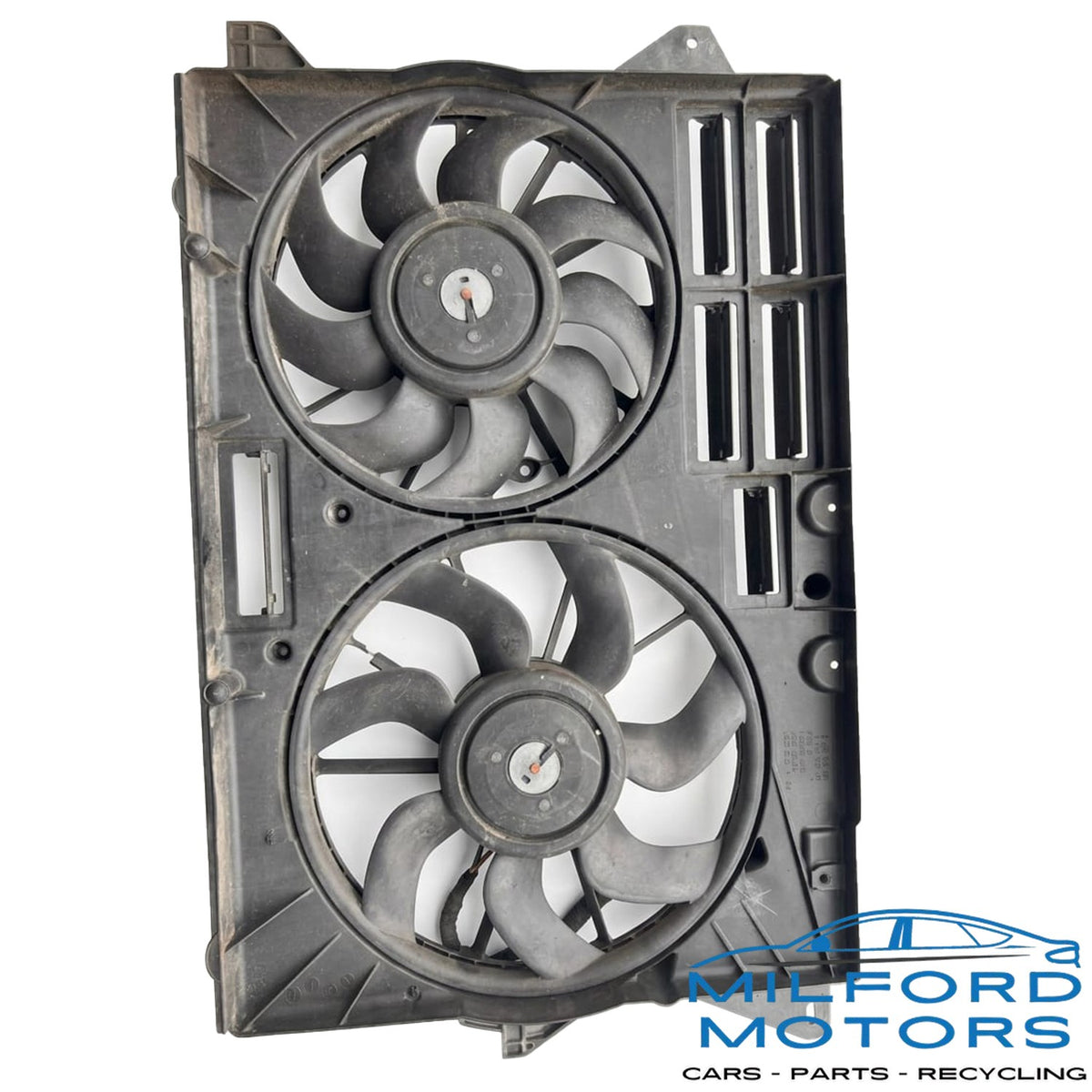 OEM Radiator Fan Motor Fan Assembly Turbo Fits 2013-2019 Ford Explorer 2.3L 3.5L