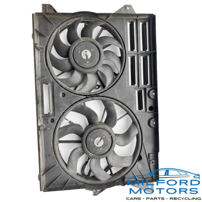 OEM Radiator Fan Motor Fan Assembly Turbo Fits 2013-2019 Ford Explorer 2.3L 3.5L