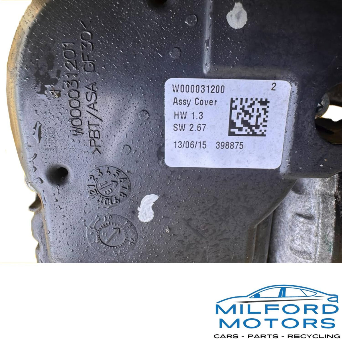 OEM Driver Left Windshield Wiper Motor Fits 2013-2018 Ford Fusion Sedan 2.0L