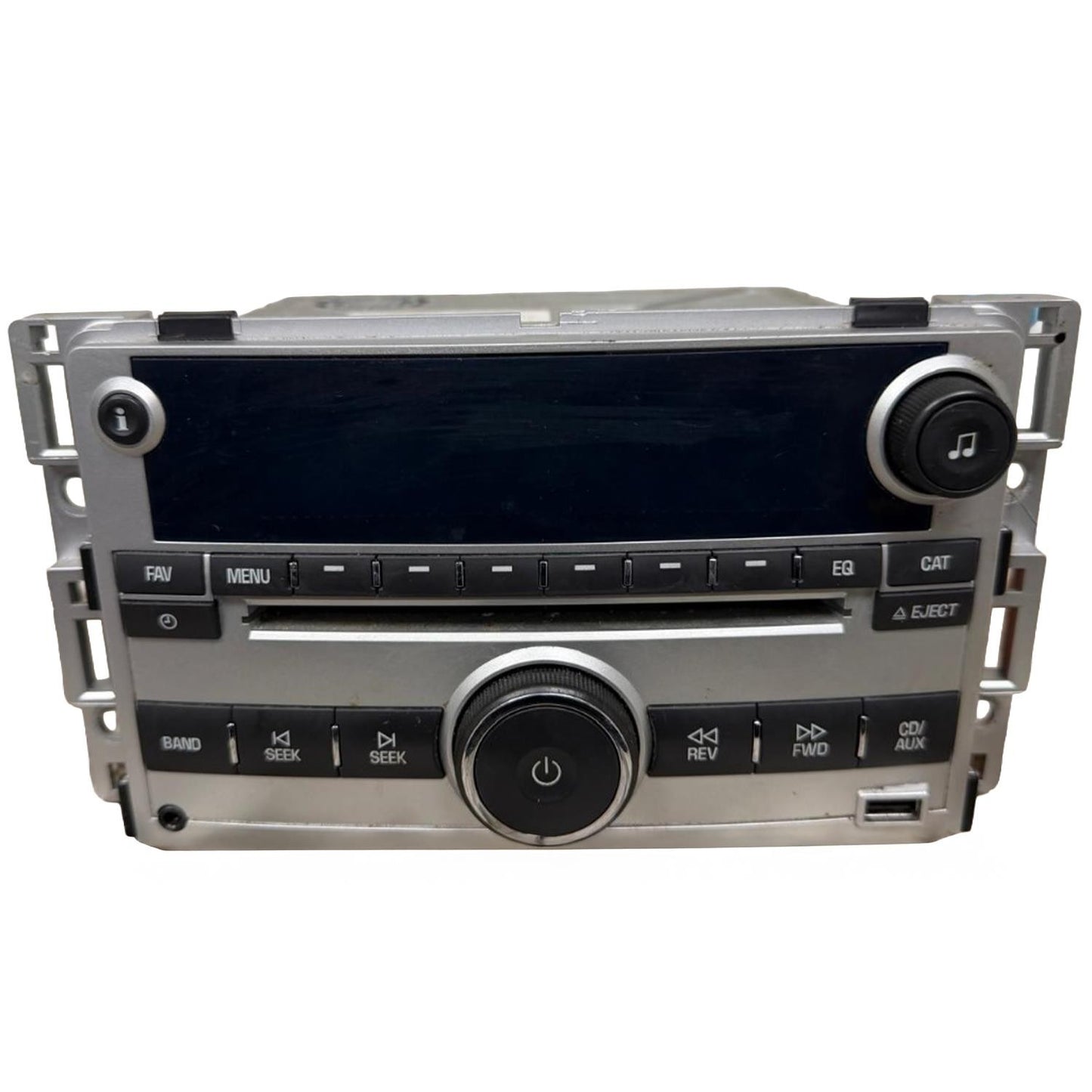 AM FM Cd Player Radio Receiver USB Aux Fits 2009-2012 Chevrolet Malibu 2.4L