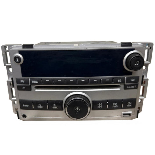 AM FM Cd Player Radio Receiver USB Aux Fits 2009-2012 Chevrolet Malibu 2.4L
