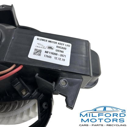 Heater A/C Blower Motor Fits 2017 Jaguar F-PACE S 3.0L