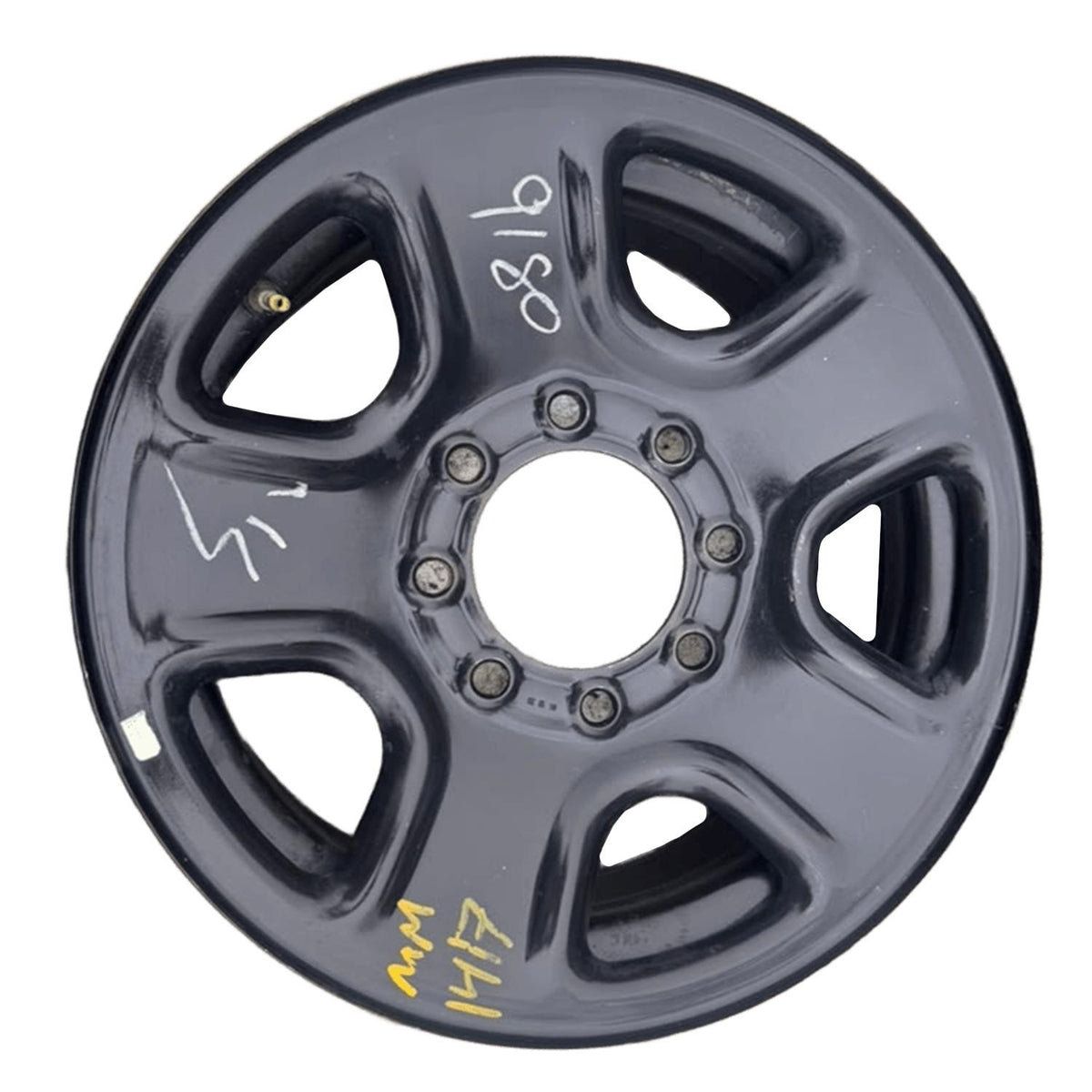 18x8 6-Solid Spoke Aluminum Wheel Rim opt WBE Fits 2019-2025 Ram 2500 3500 6.4L