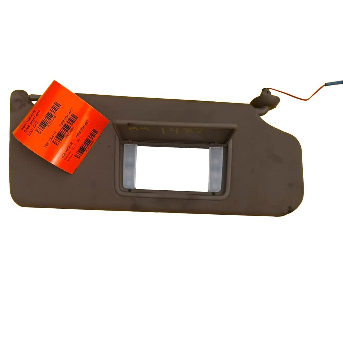 OEM Passenger Side Sun Visor Illuminated Fits 09-2015 Honda Pilot EX-L SUV 3.5L