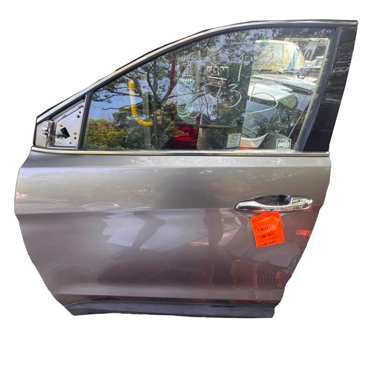 Left Front Door Panel Assembly Gray IM Fits 13-2019 Hyundai Santa Fe Sport 2.4L