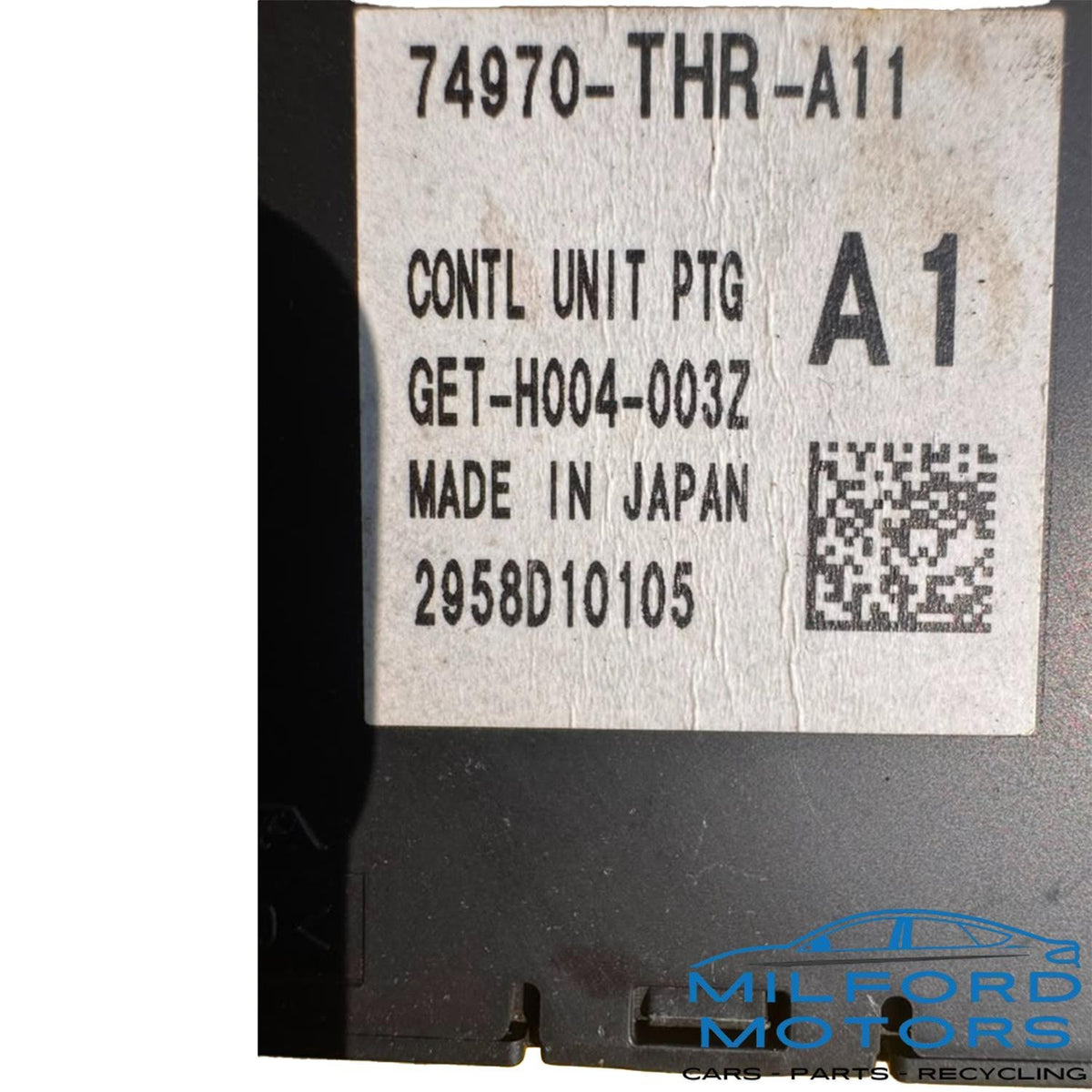 OEM Power Tailgate Control Module Fits 2018-2024 Honda Odyssey 3.5L 74970THRA11