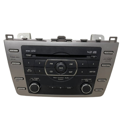 USED Audio Equipment Radio AM/FM/AUX/6CD - 2009-2010 Mazda Mazda6 Sedan 3.7L