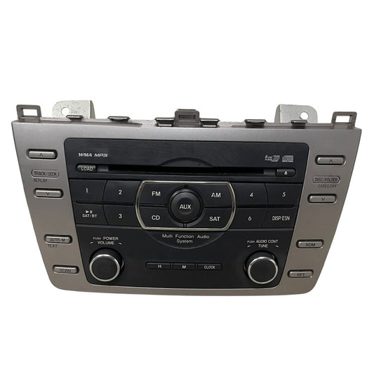 USED Audio Equipment Radio AM/FM/AUX/6CD - 2009-2010 Mazda Mazda6 Sedan 3.7L