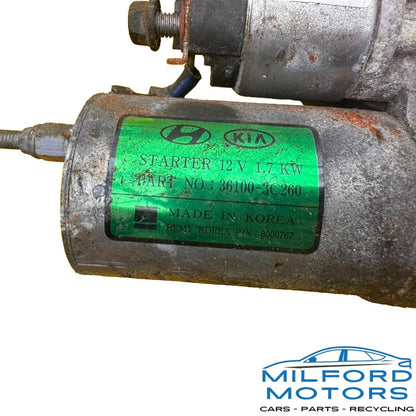 Starter Motor Fits 2015-2020 Kia Sorento Cadenza Azera Santa Fe 3.3L 361003C260