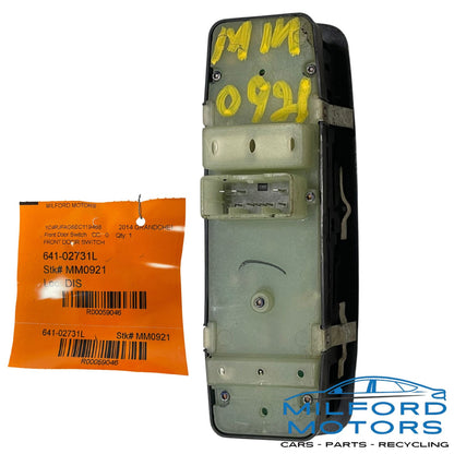 Front Door Driver's Switch Lock & Window Fits 2014-2015 Durango Grand Cherokee