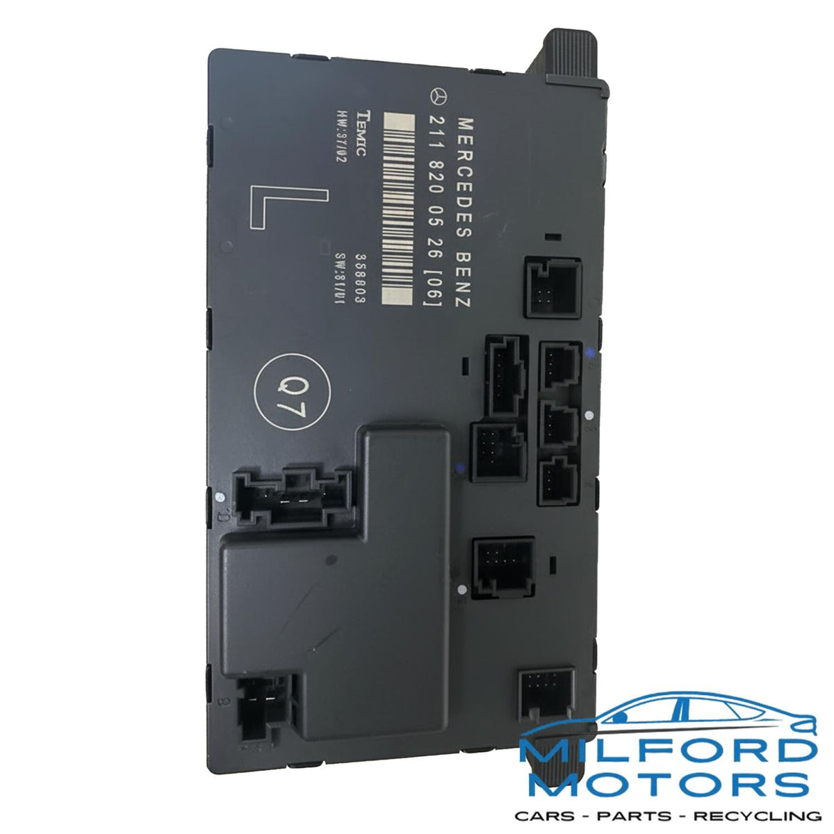 Driver Side Door Control Module Fits 03-2006 Mercedes-Benz E-Class ID:2118200526