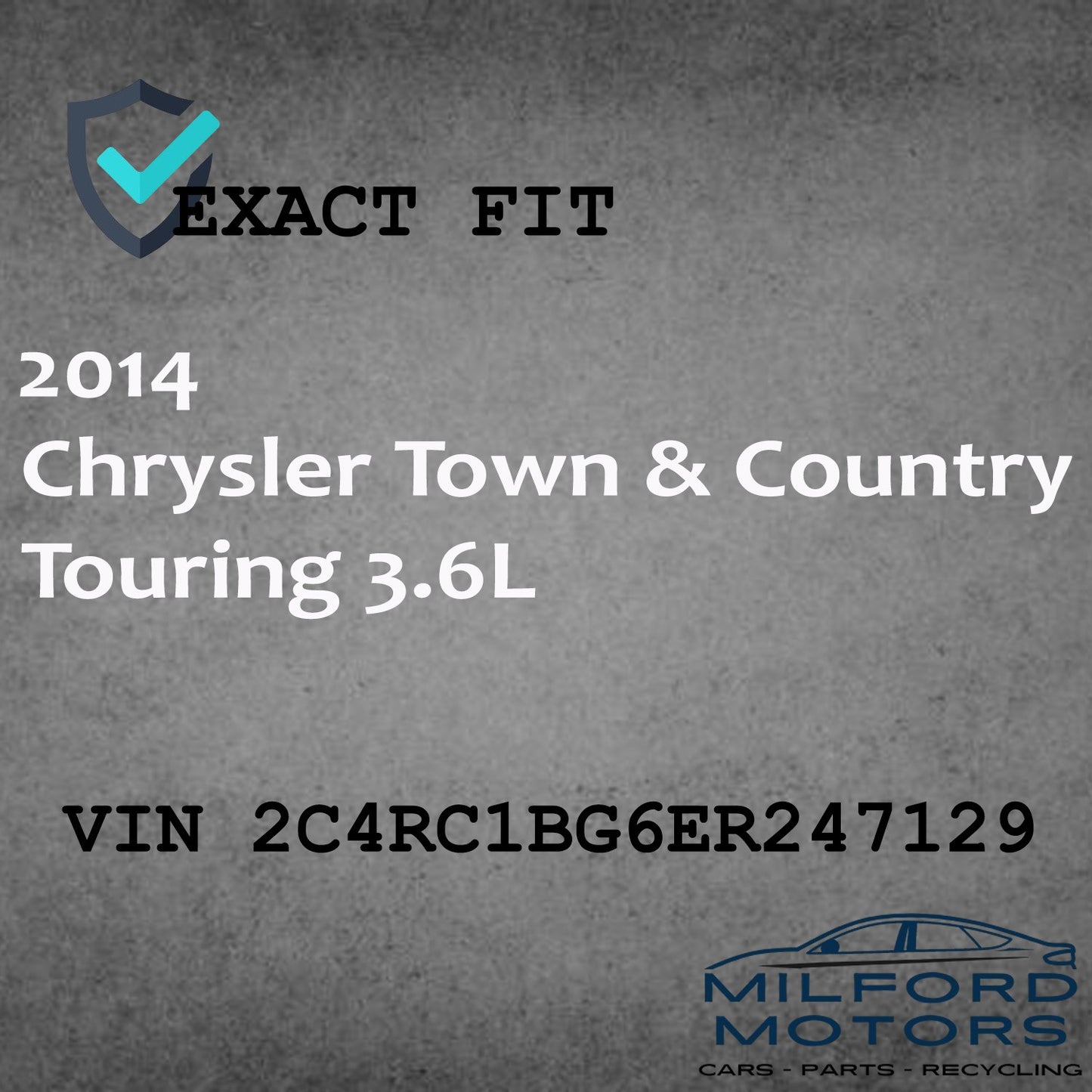 Engine ECM Electronic Control Module - 2014 Town & Country Caravan Avenger 3.6L