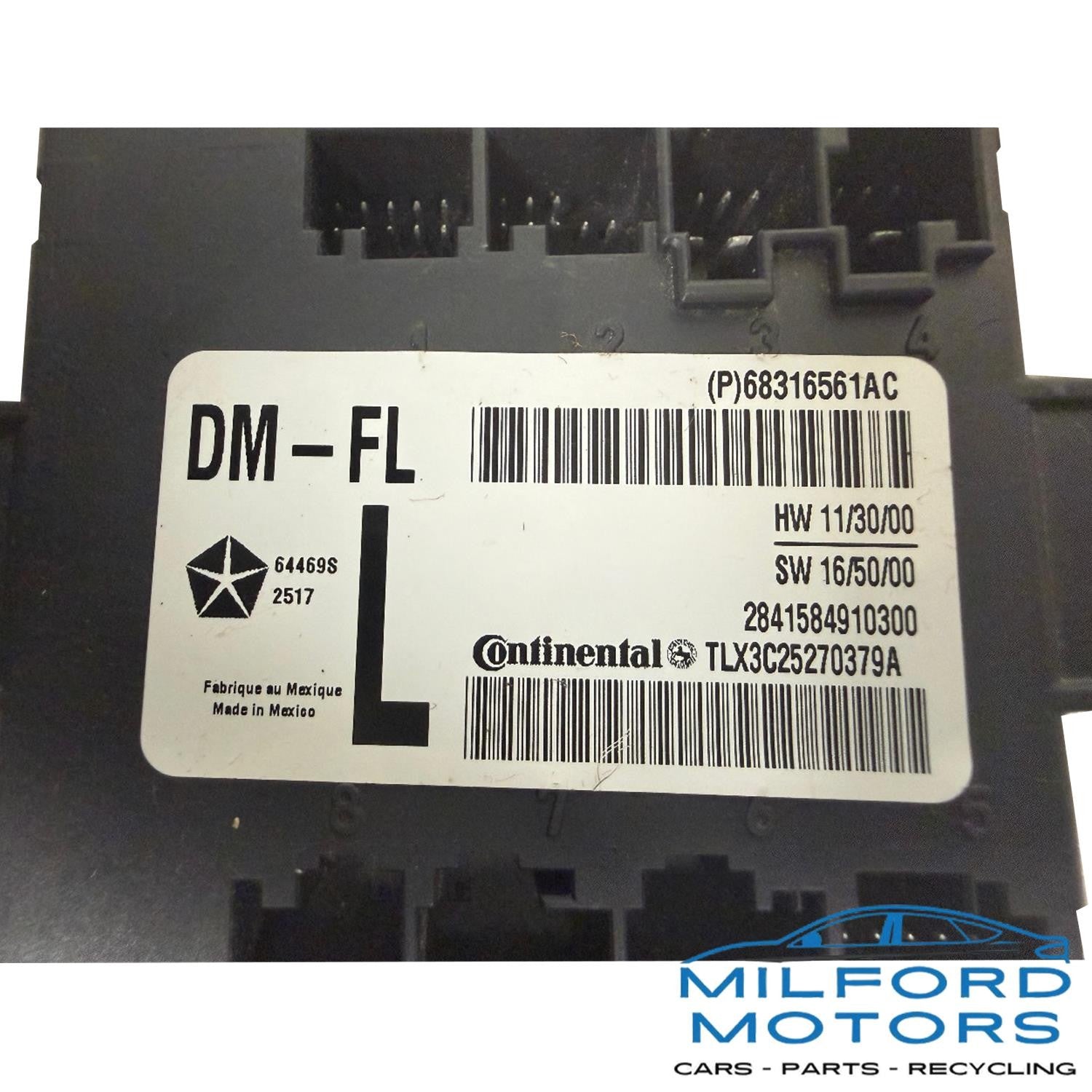 Driver Left Front Door Control Module Fits 2018 Dodge Charger 5.7L 68316561AC