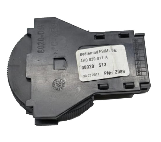Dashboard Air Vent Dial Switch - 2015 Audi A8 quattro Sedan 4.0L 4H0820911A