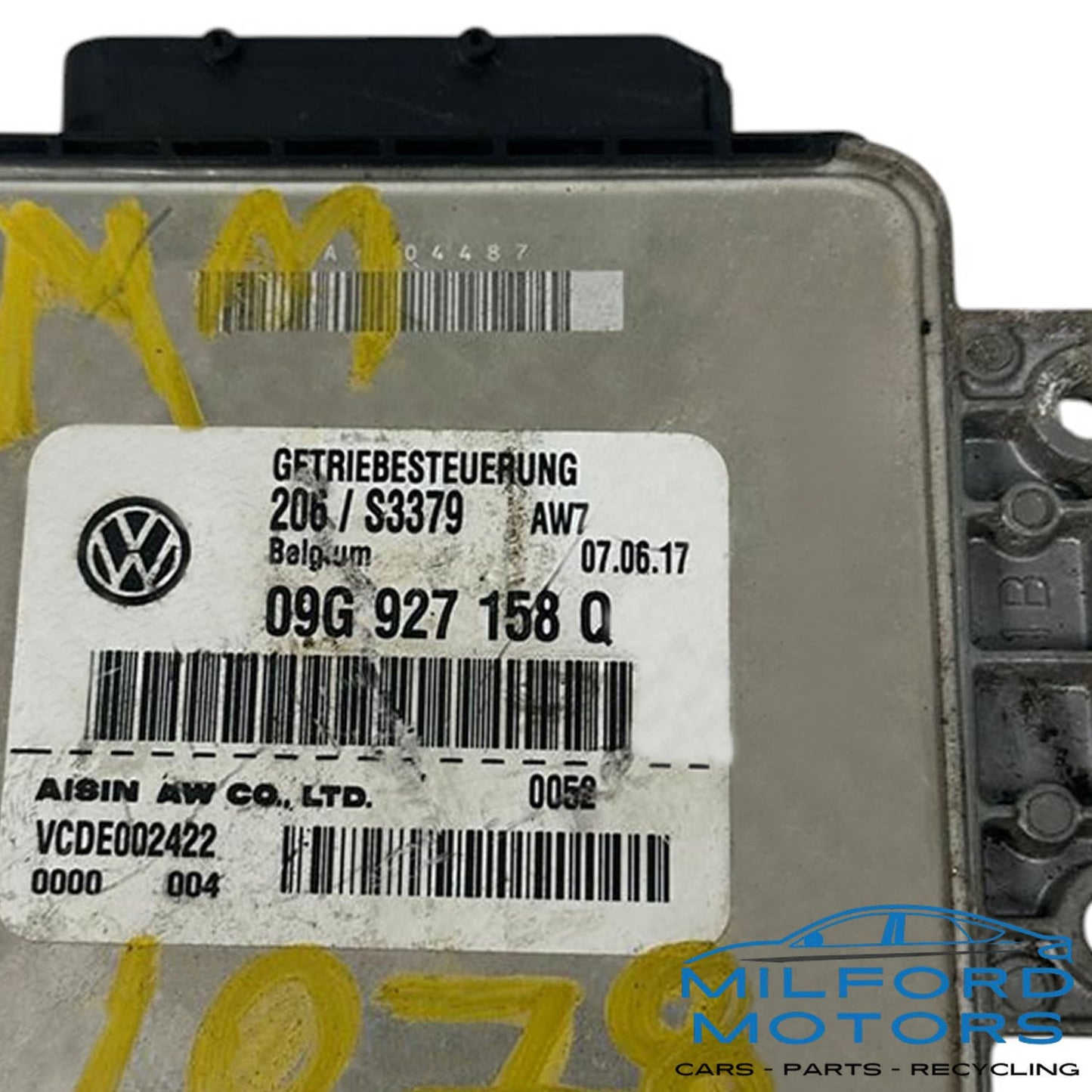 Transmission Control Module Fits 2018-2020 Volkswagen Tiguan 2.0L 09G-927-158-Q