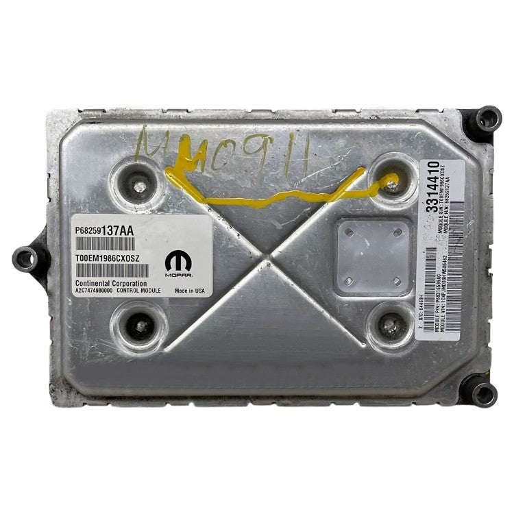 Electronic Control Module (ECM) Fits 2016-2017 Cherokee & 200 3.2L P68259137AA