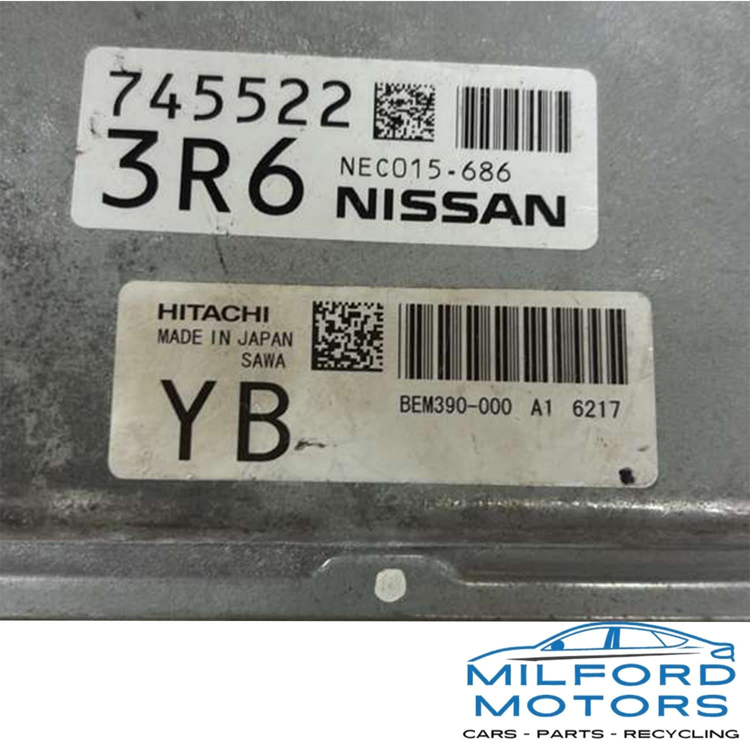 Electronic Control Module (ECM) Fits 2013-2017 370X EX37 QX50 3.7L BEM390-000 A1
